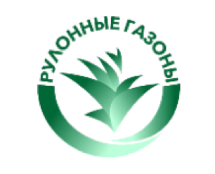 Рулонные газоны логотип